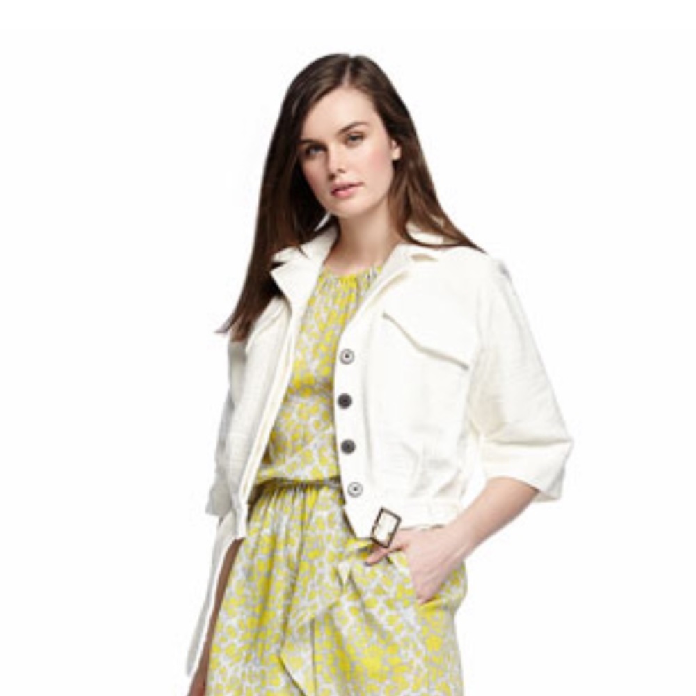 NWT NEW Derek Lam 10 Crosby Cropped Military J… - Picture 3 of 3